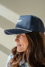 Load image into Gallery viewer, Camp Cap, Navy
