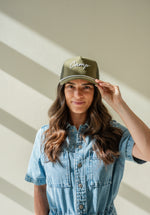 Load image into Gallery viewer, Camp Cap, Moss Green
